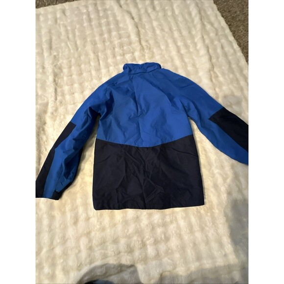 Columbia Boys Size Large Ski Jacket Snowboard Blue Outgrown Sleeve Omni Tech - Picture 12 of 14